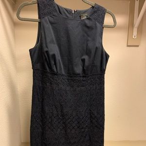 Ann Taylor navy blue formal dress (0)
